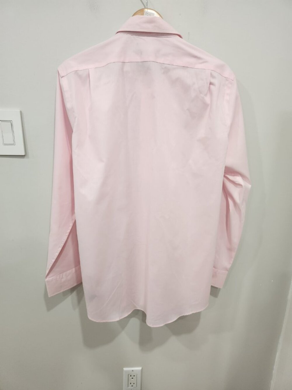 Lauren Ralph Lauren Dress Shirt Mens 16 34/35 White Pink Slim Fit NWT - Picture 3 of 13